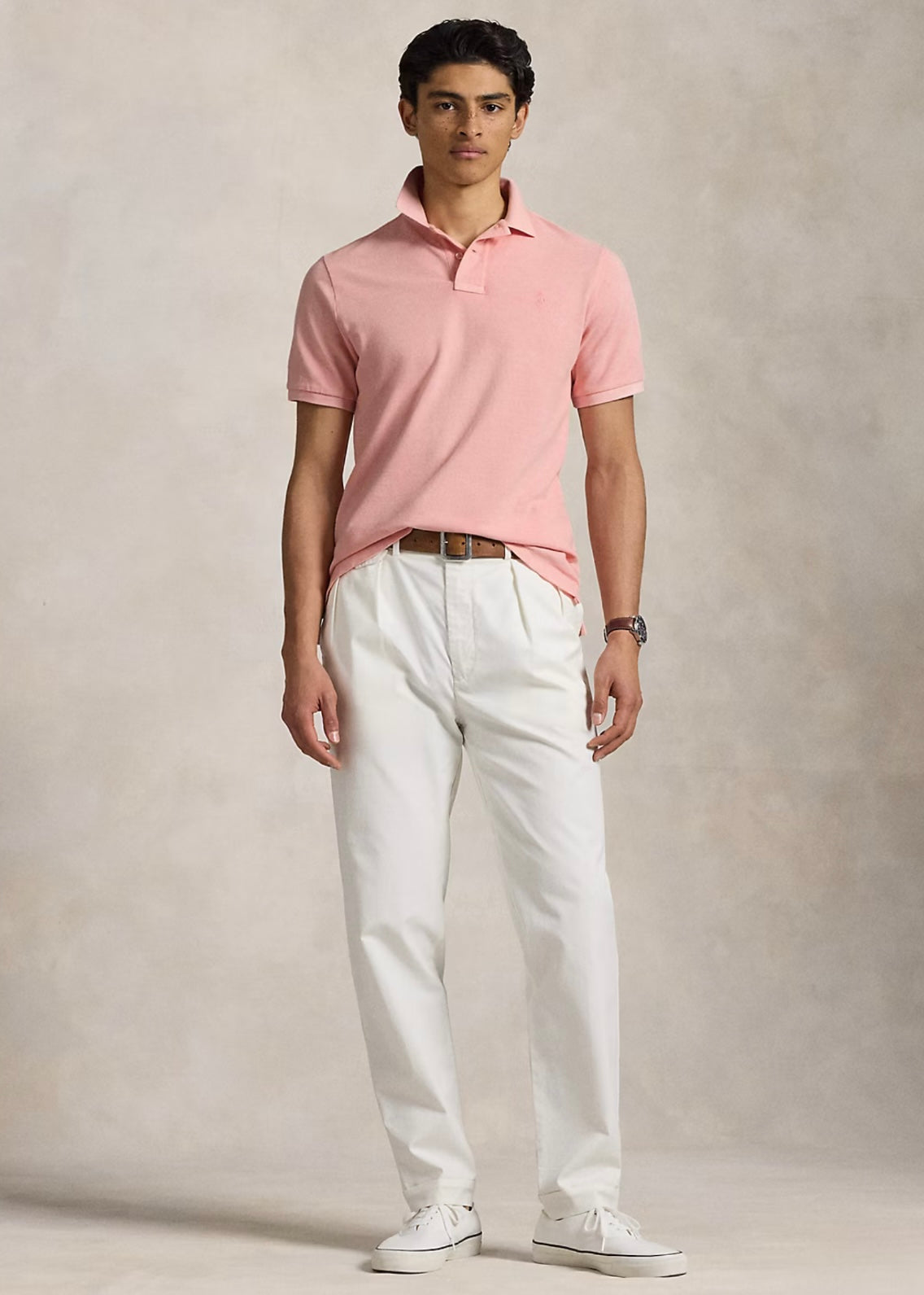 Polo Ralph Lauren pique - Rose