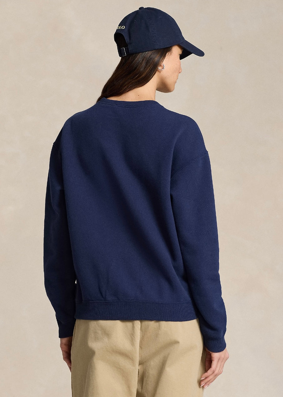 Fleece Crewneck sweater Cruise Navy