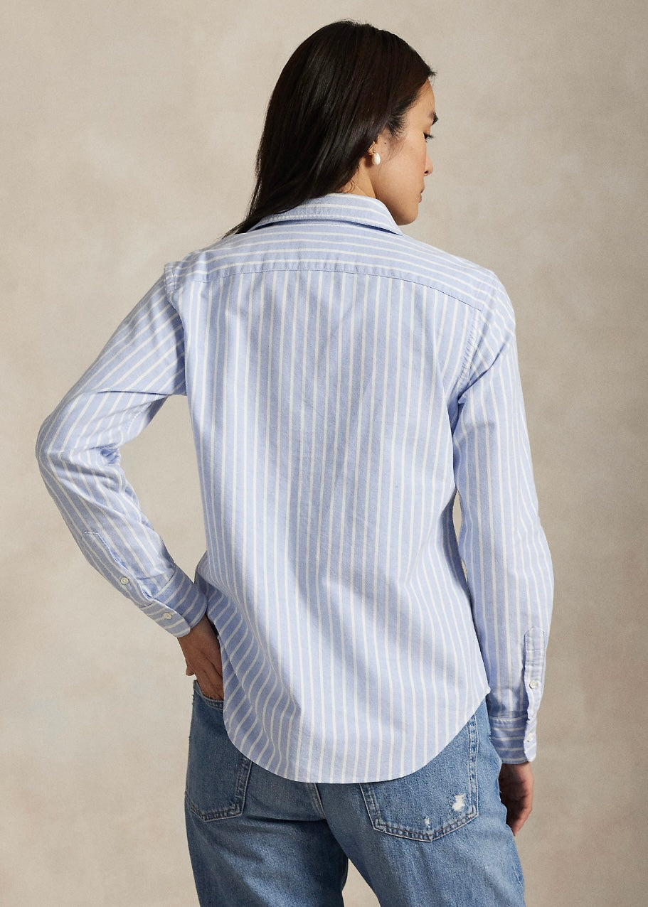 Striped Oxford shirt Blue/White