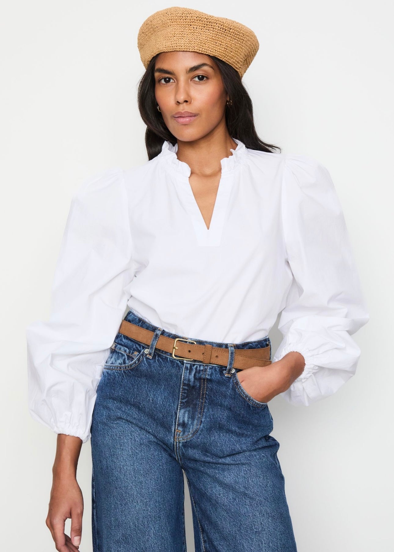 Infinity Blouse White