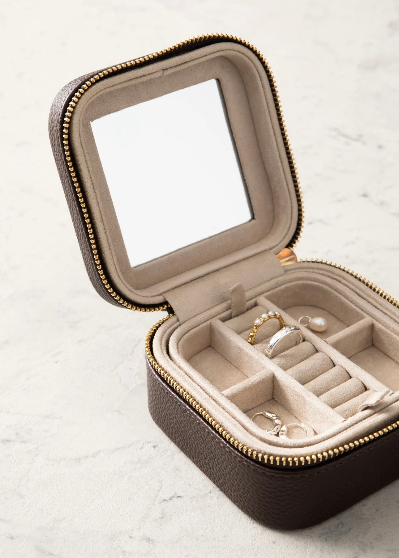 Jewelry Box Dark Brown