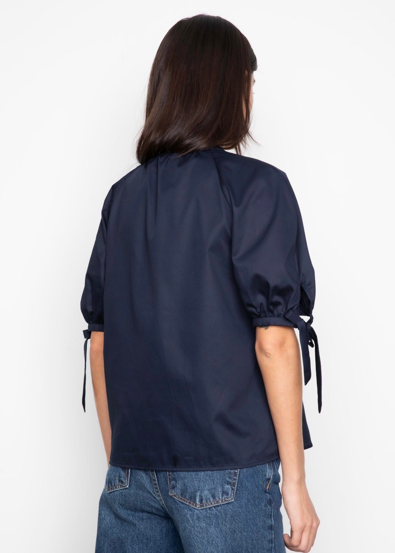 Liza Blouse Navy