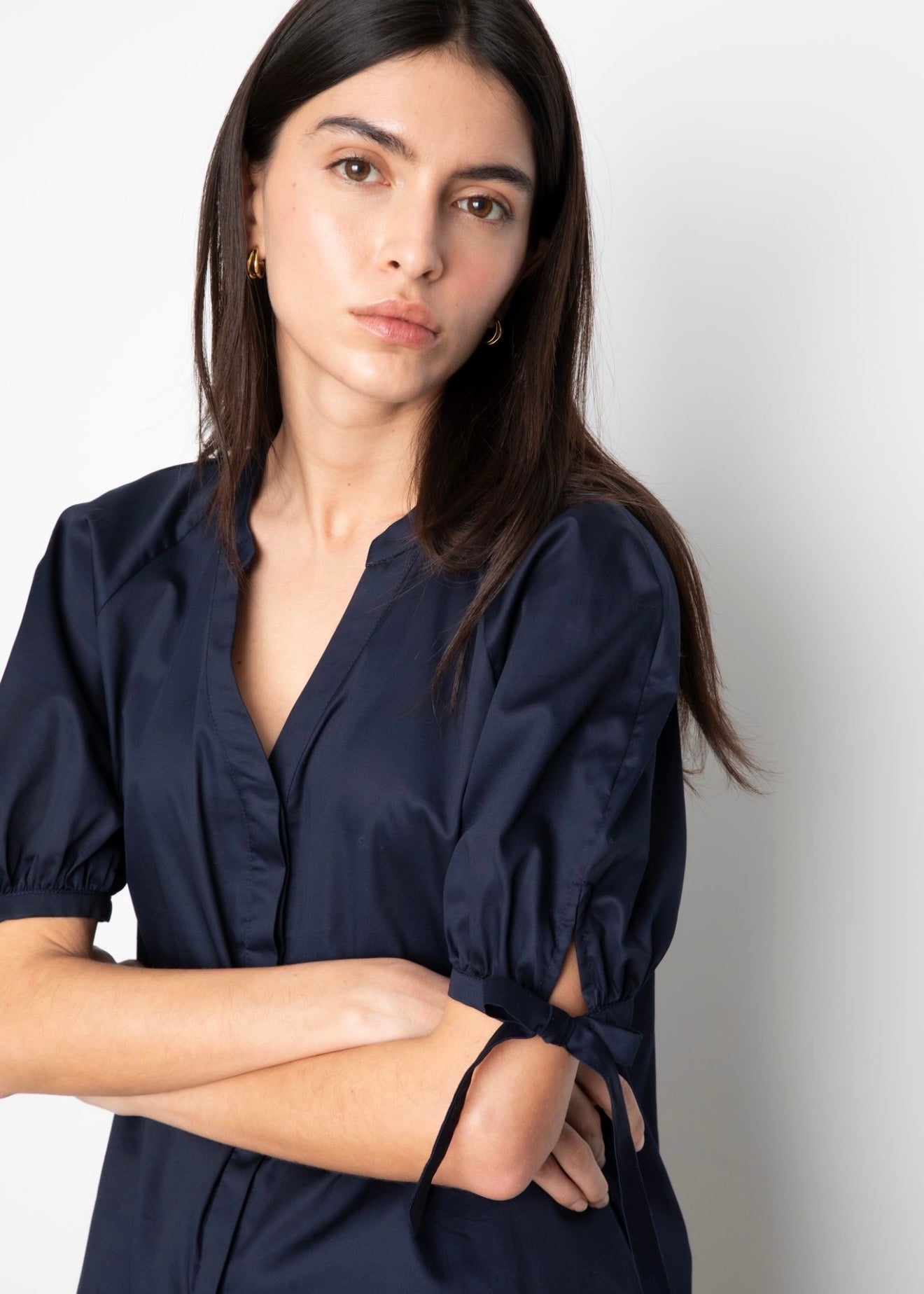 Liza Blouse Navy