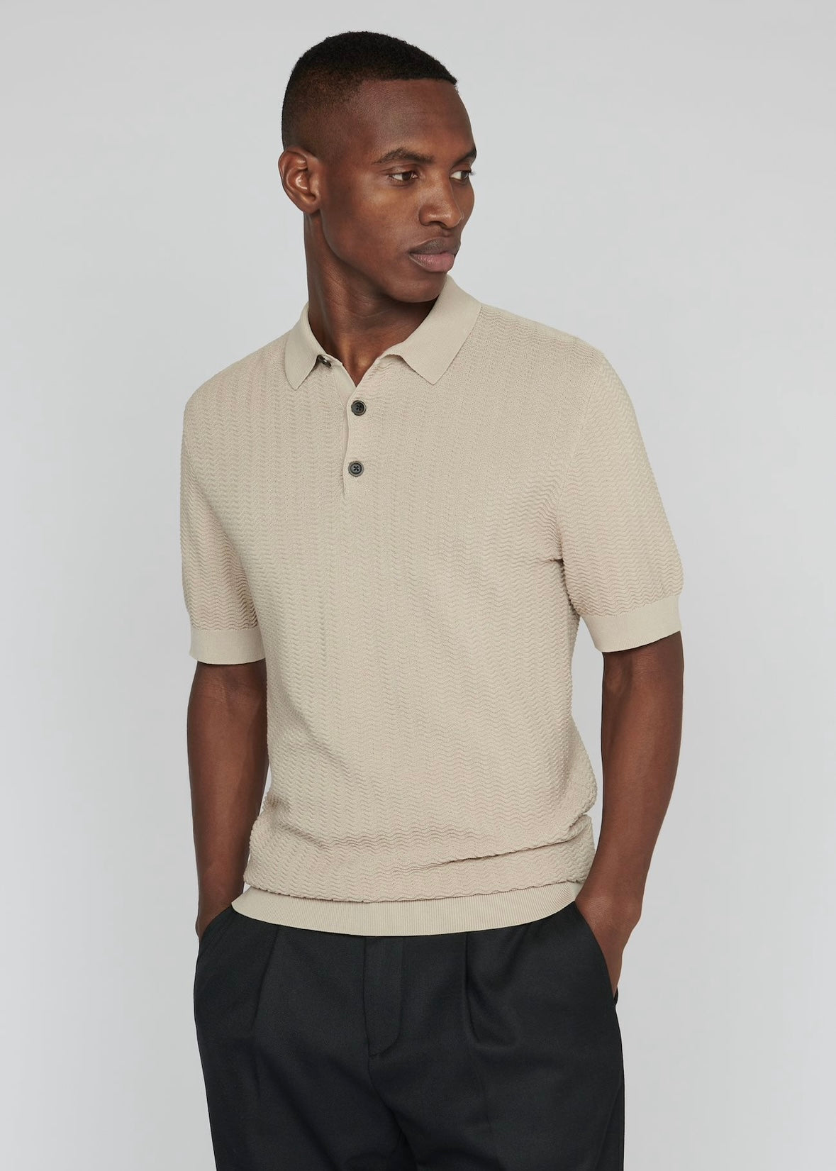 Matinique Polo Knit Heritage - Plaza Taupe