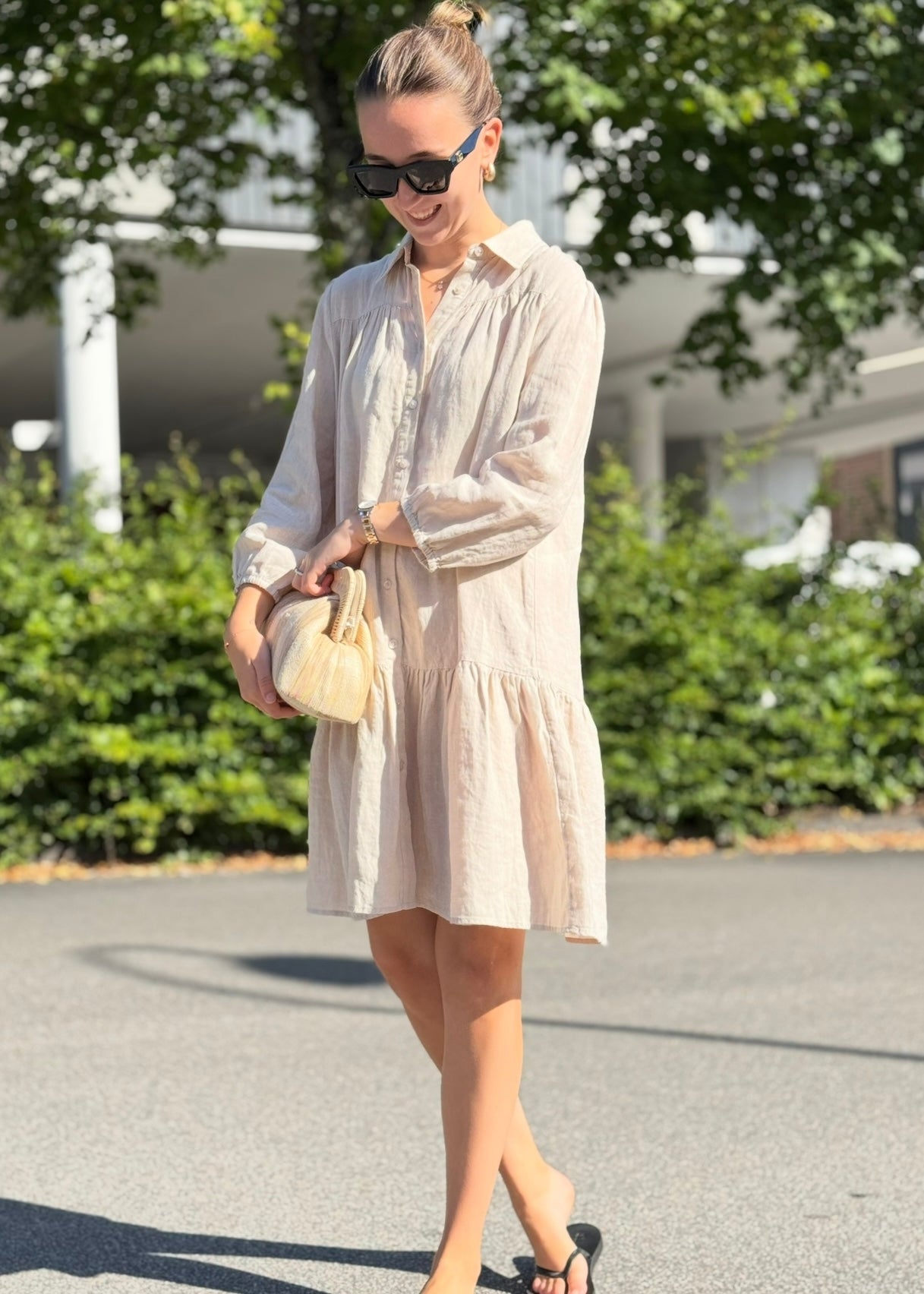 Part Two Nynja dress - French Oak