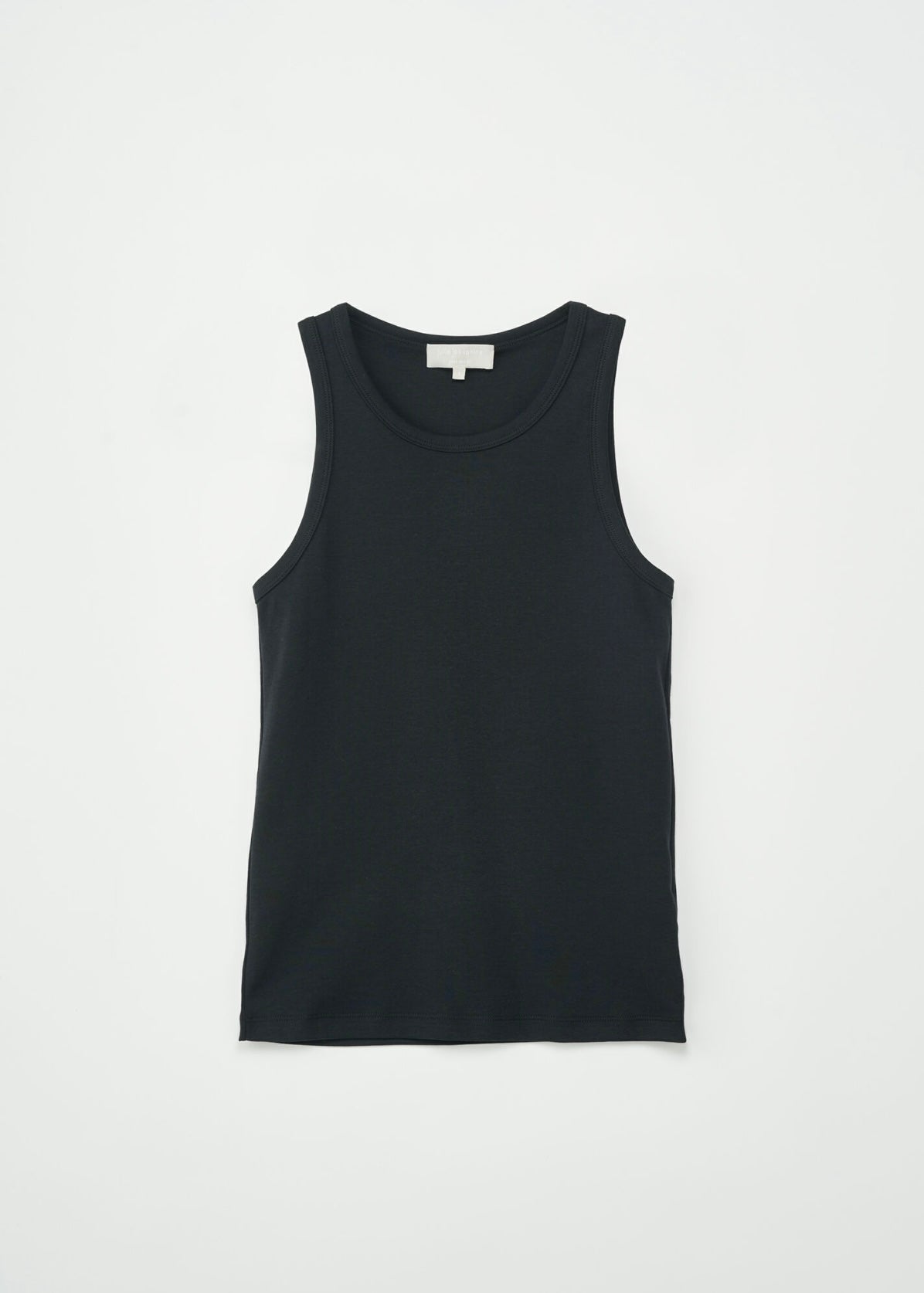 Ella Rib Top Black