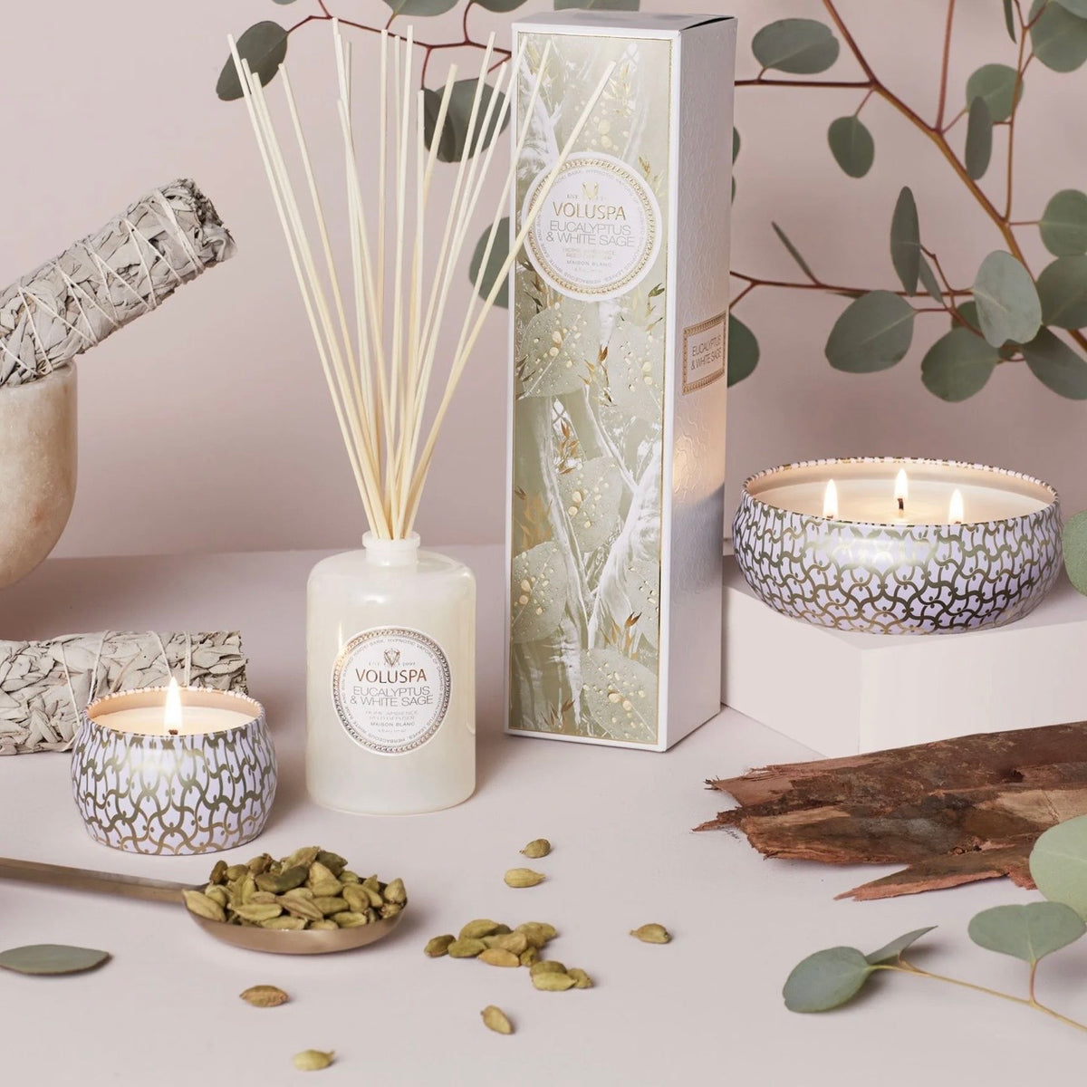 Reed Diffuser Eucalyptus & White Sage