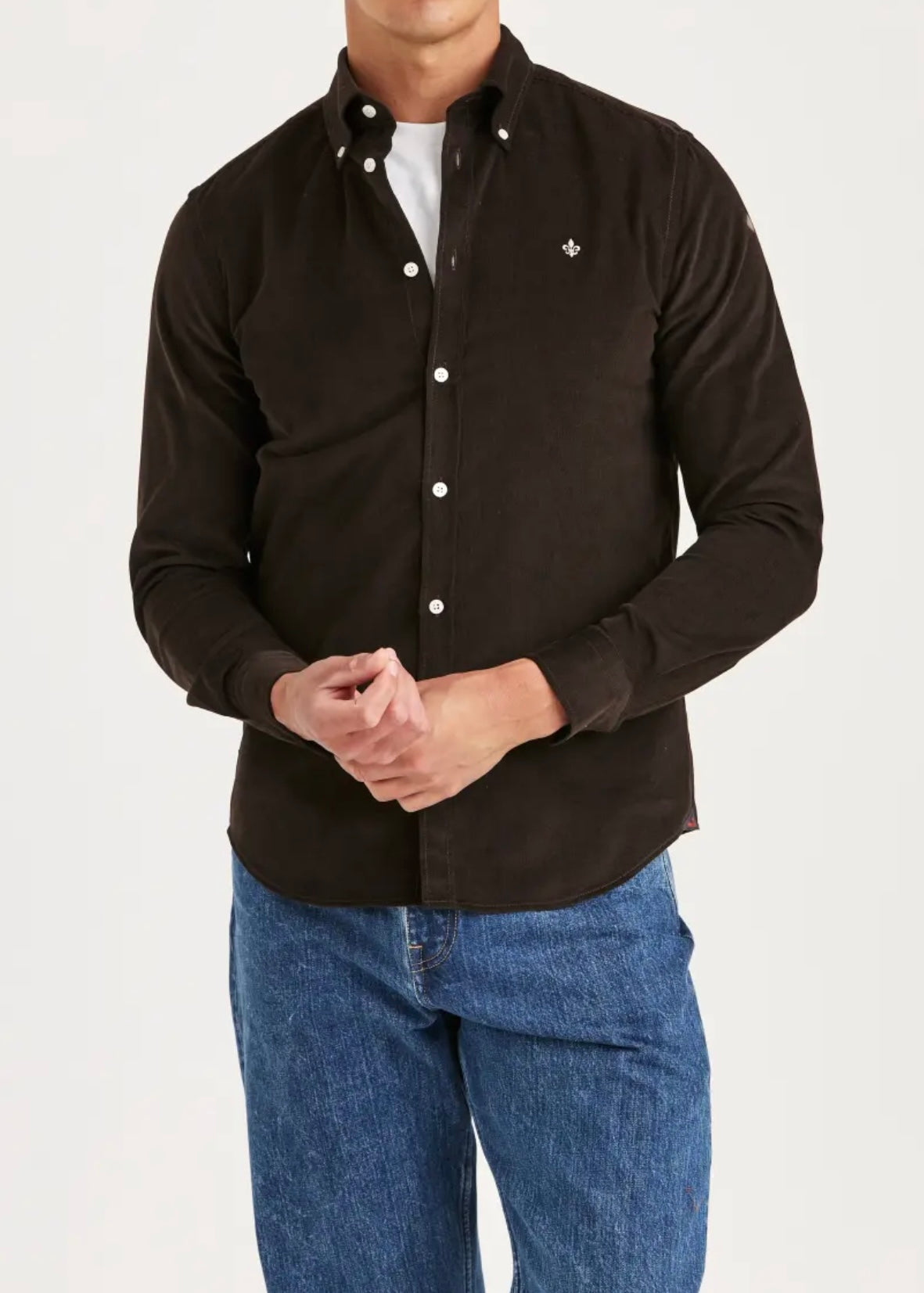 Douglas Cord shirt Brown