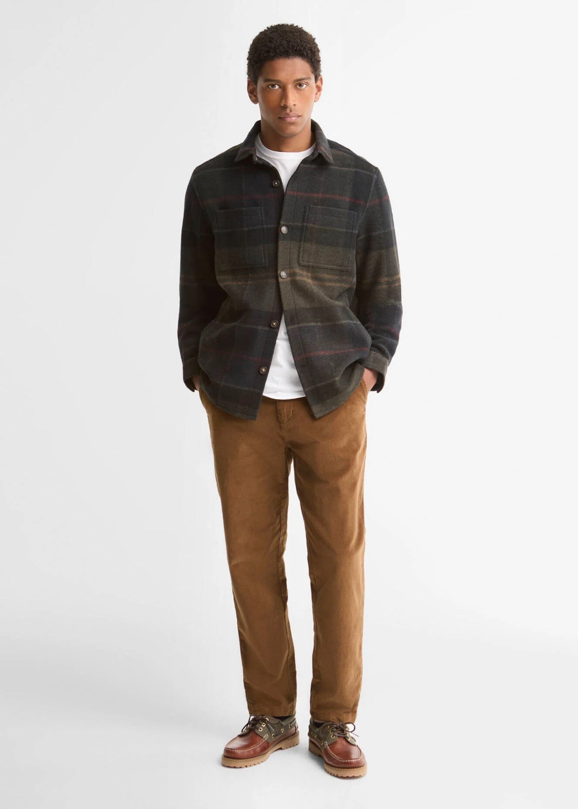 Woodlane Overshirt Shadow Classic Tartan