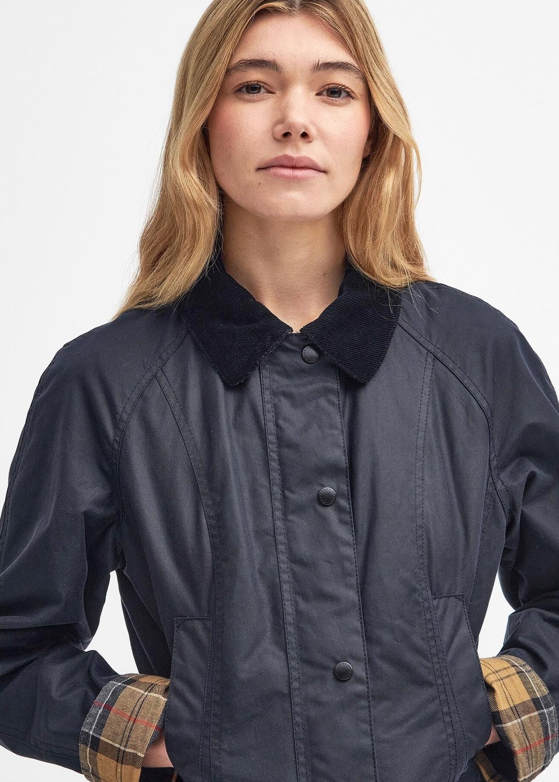 Classic Beadnell Jacket Navy