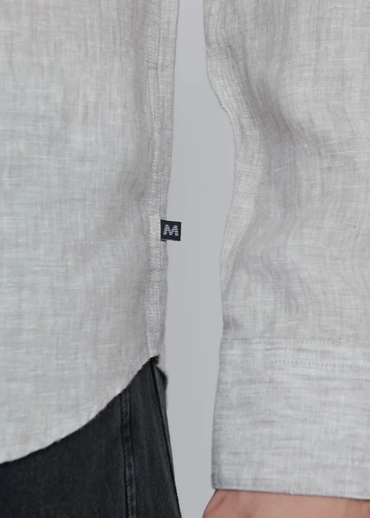 Matinique Marc shirt - Ghost Gray