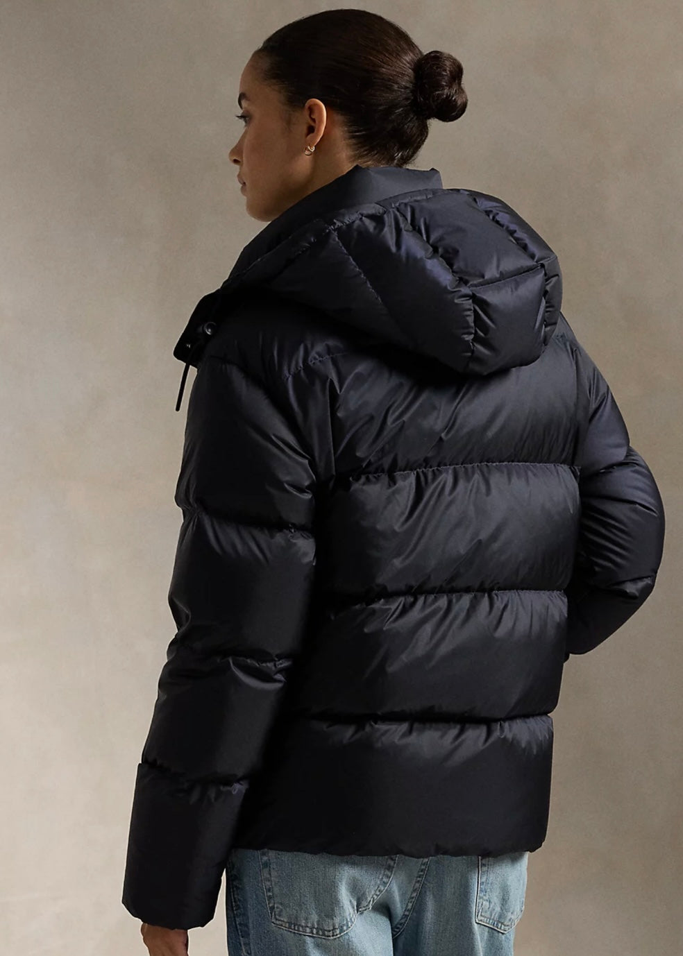 Quilted Down jacket RL Navy