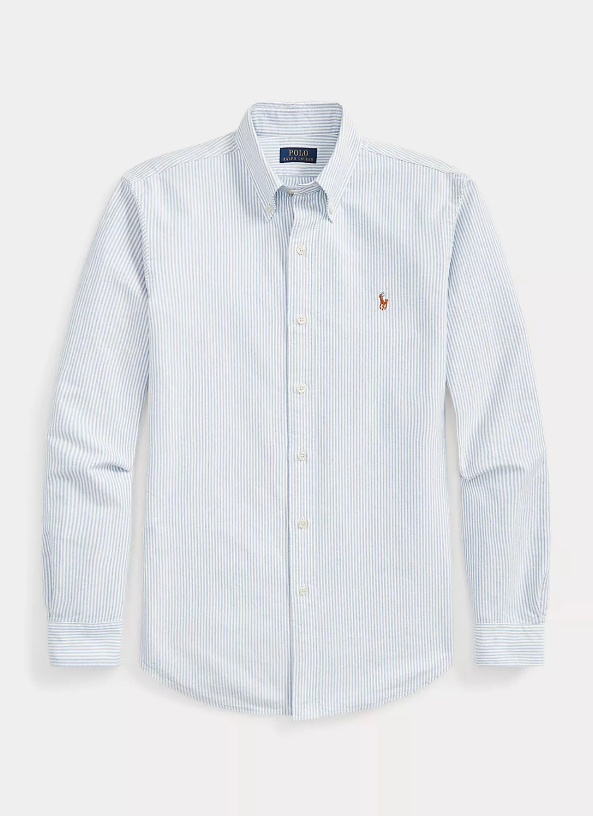 Polo Ralph Lauren Oxford shirt slim fit - Blue/White Stripes