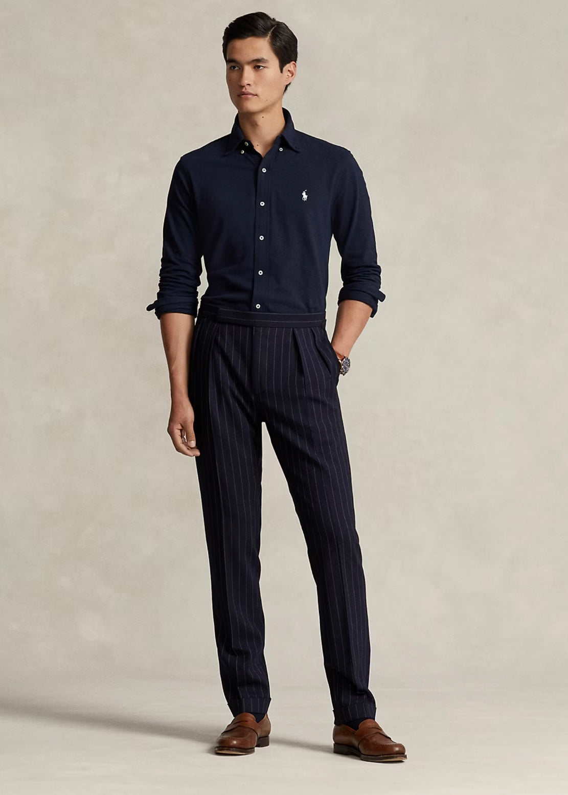 Featherweight Mesh shirt Navy