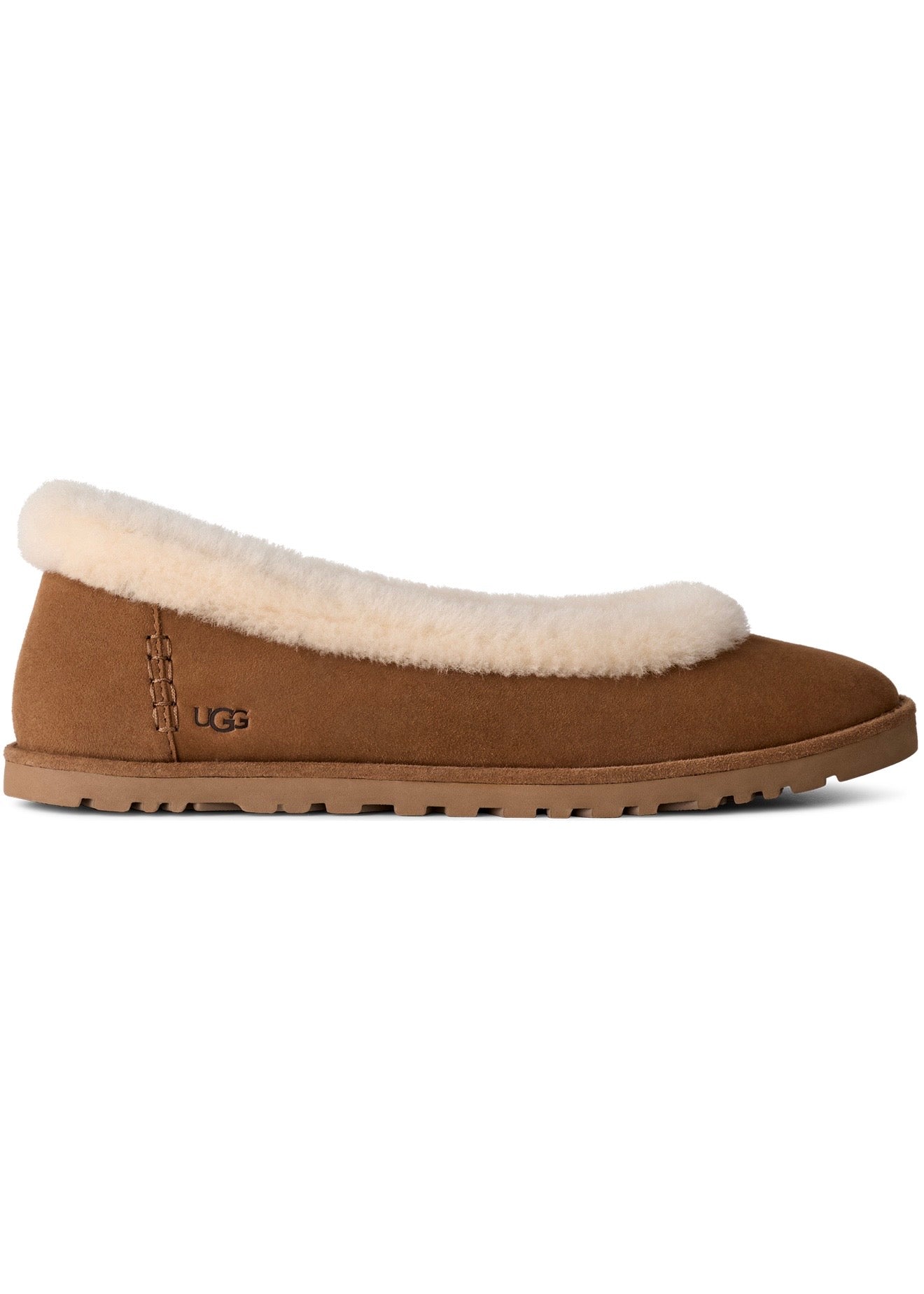 Zora Ballet Flat Chestnut