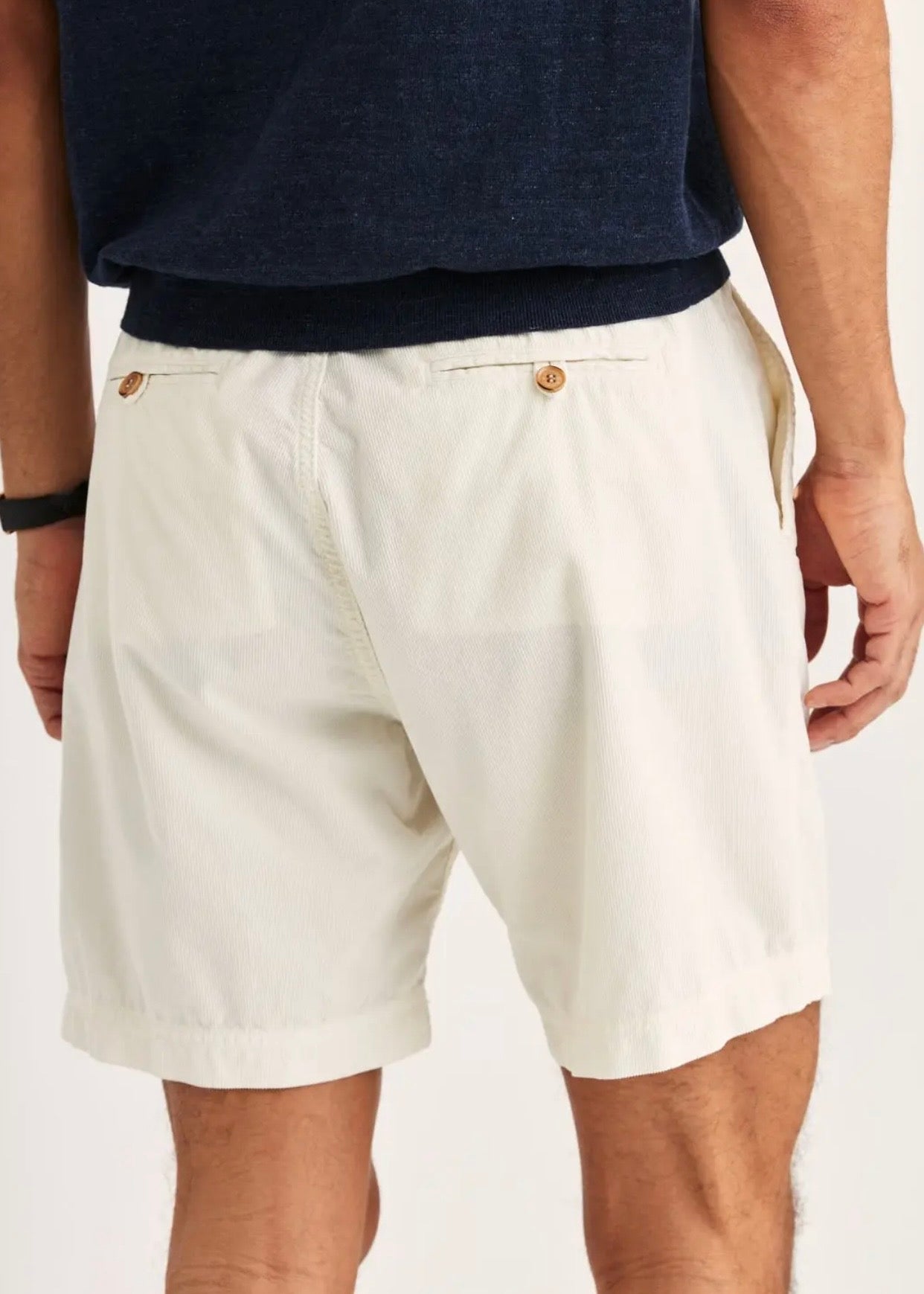 Fenix Summer Cord Shorts Offwhite