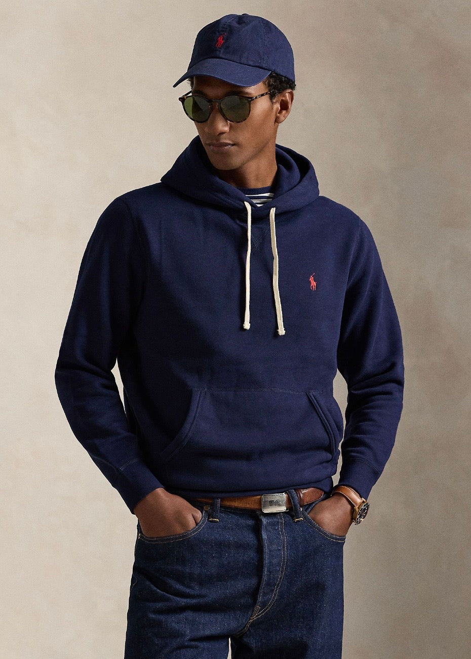 The RL Fleece Hoodie Navy