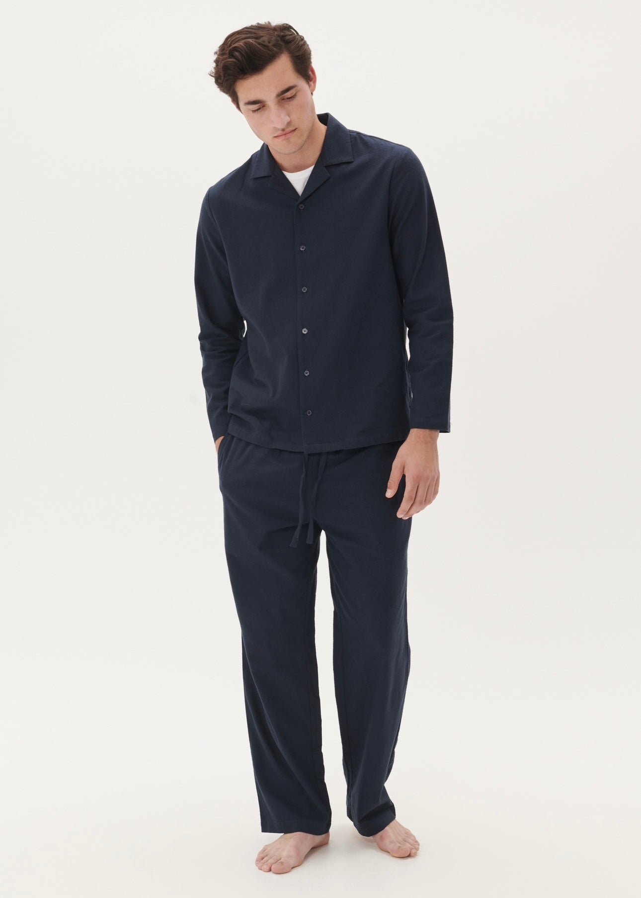 Matinique Lyle Pyjamas pants - Dark Navy Melange