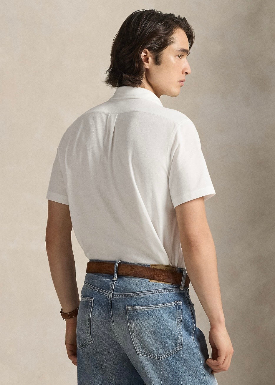 Featherweight Mesh Shirt White
