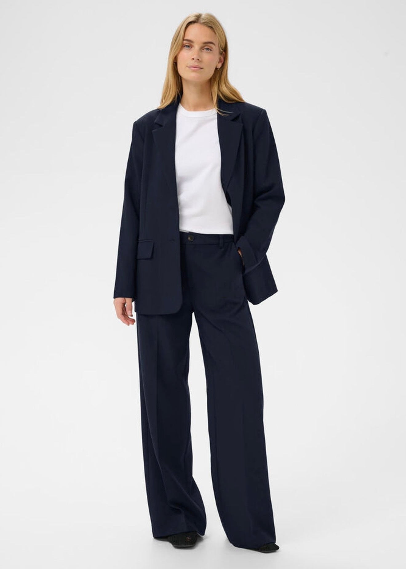 Ninnesa Pants Dark Navy