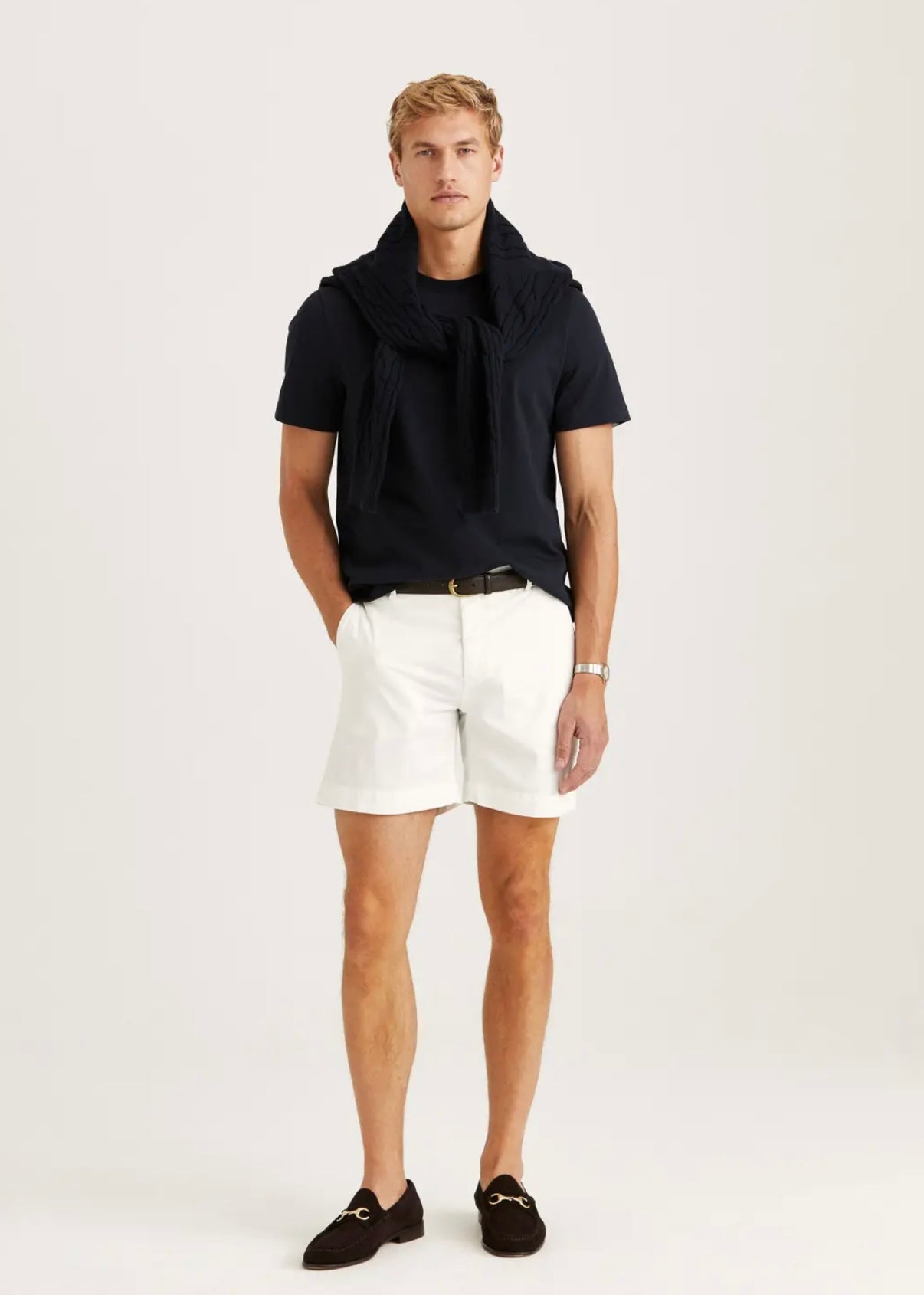 Morris Jeffrey Summer Chino shorts - Offwhite