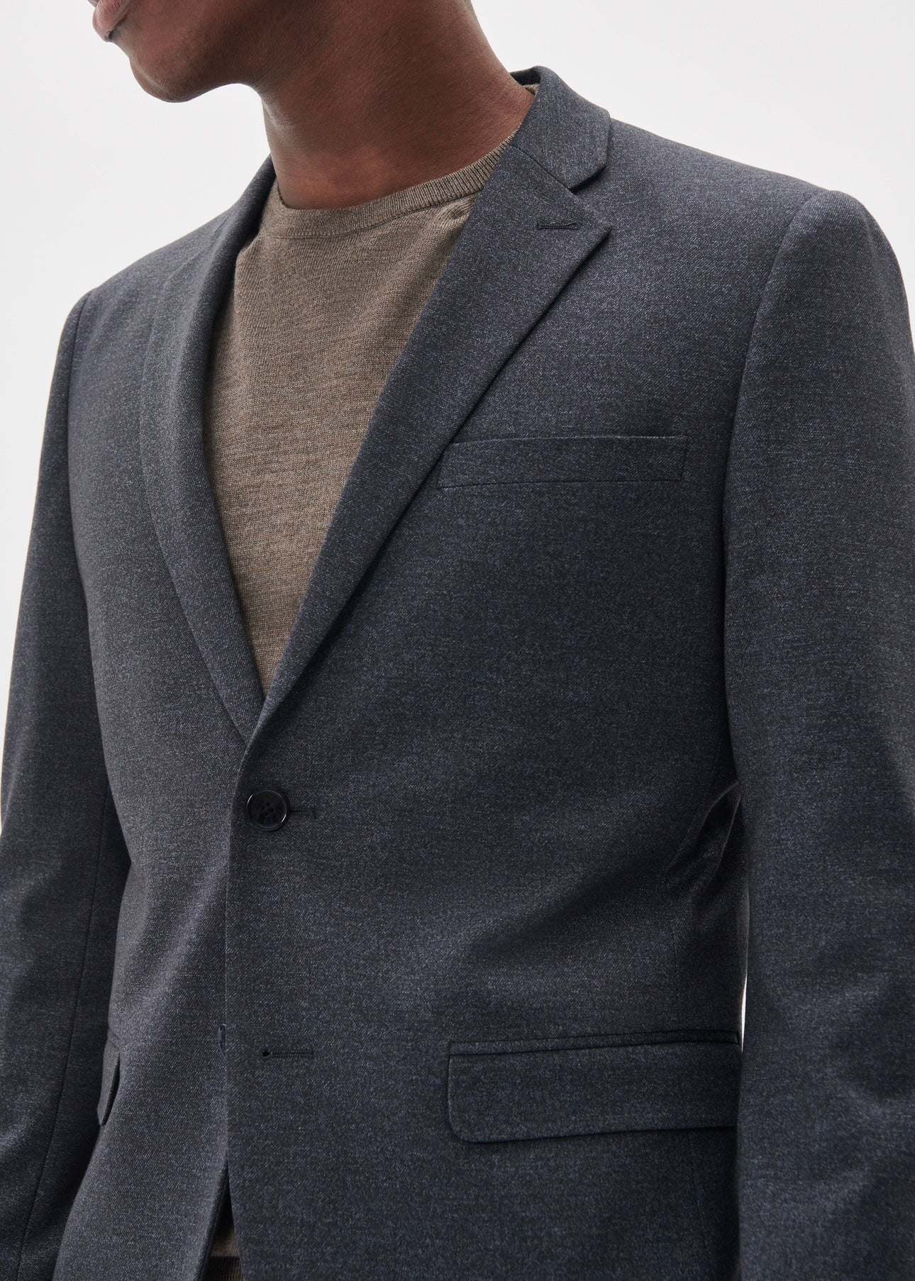 Matinique George Jersey blazer - Insignia Blue