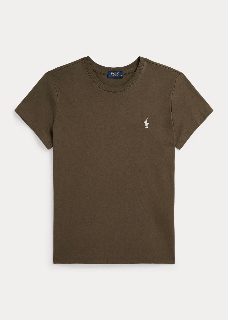 Cotton Jersey Tee York Brown