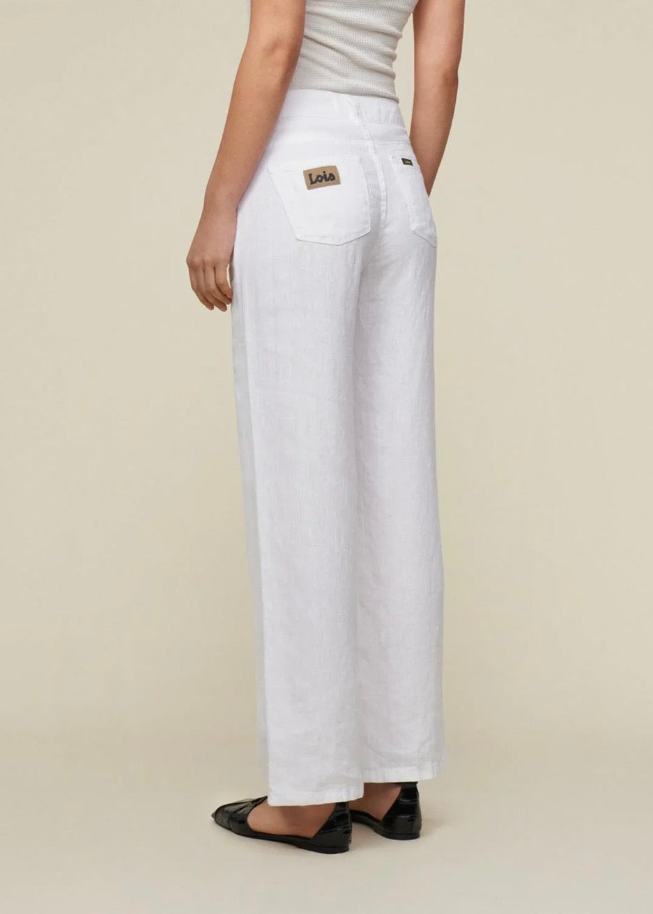 Culotte Linen Summer White