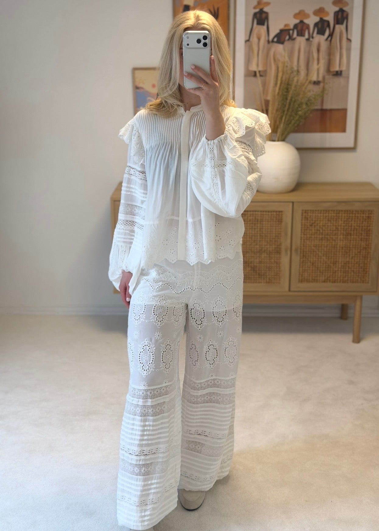 Lita Pants White