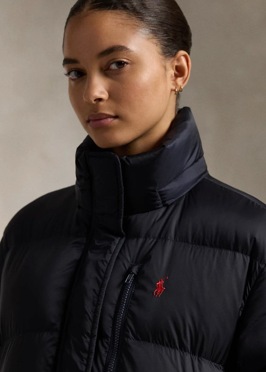 Quilted Down jacket RL Navy
