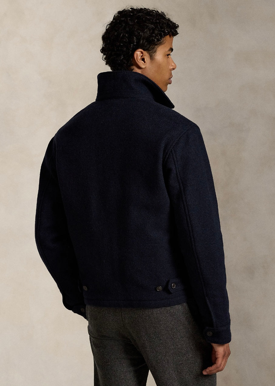 Heritage Twill Wool jacket Navy