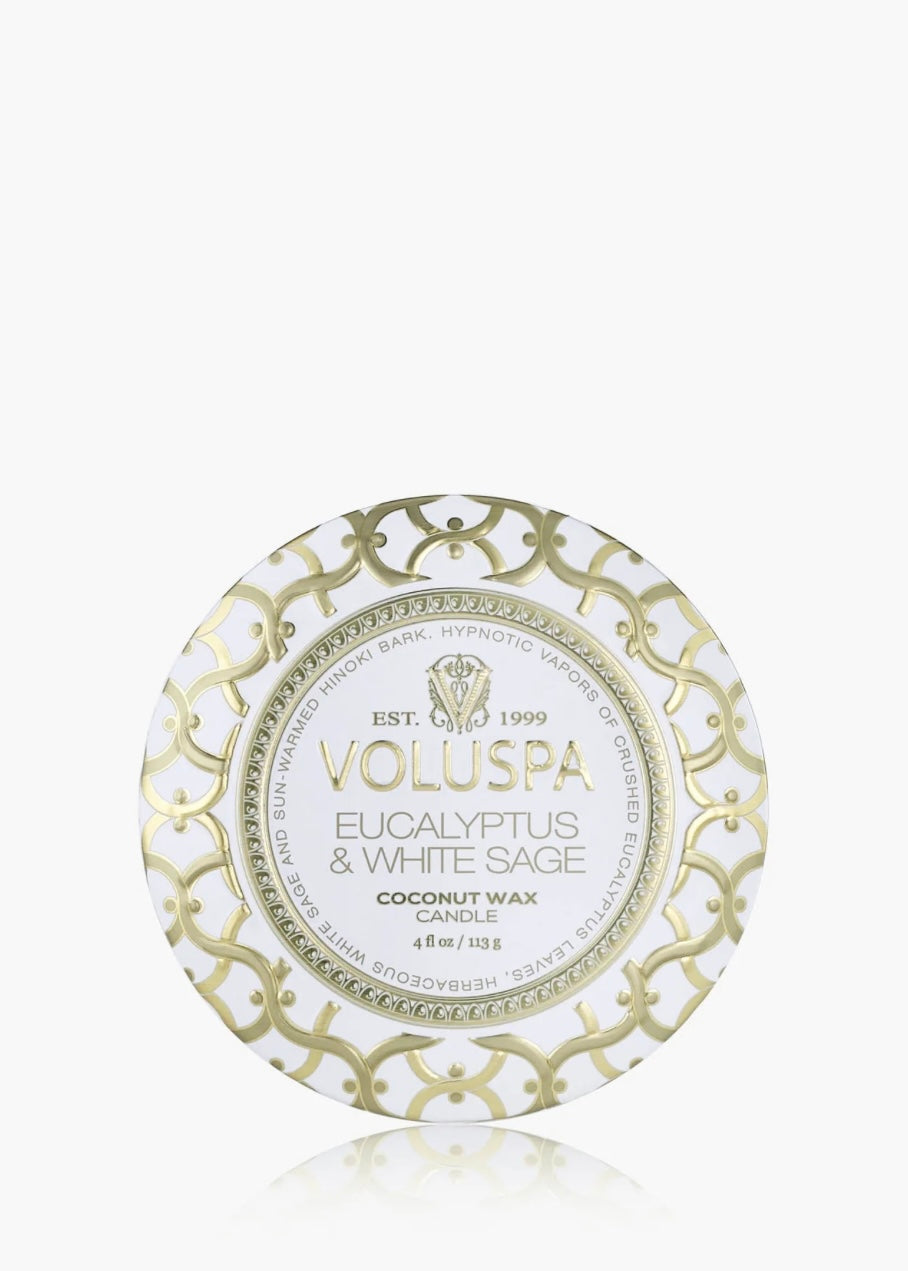 Mini Tin Eucalyptus & White Sage