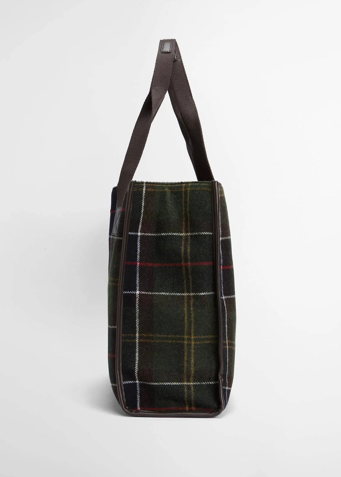 Turnberry Tartan Tote Bag Olive