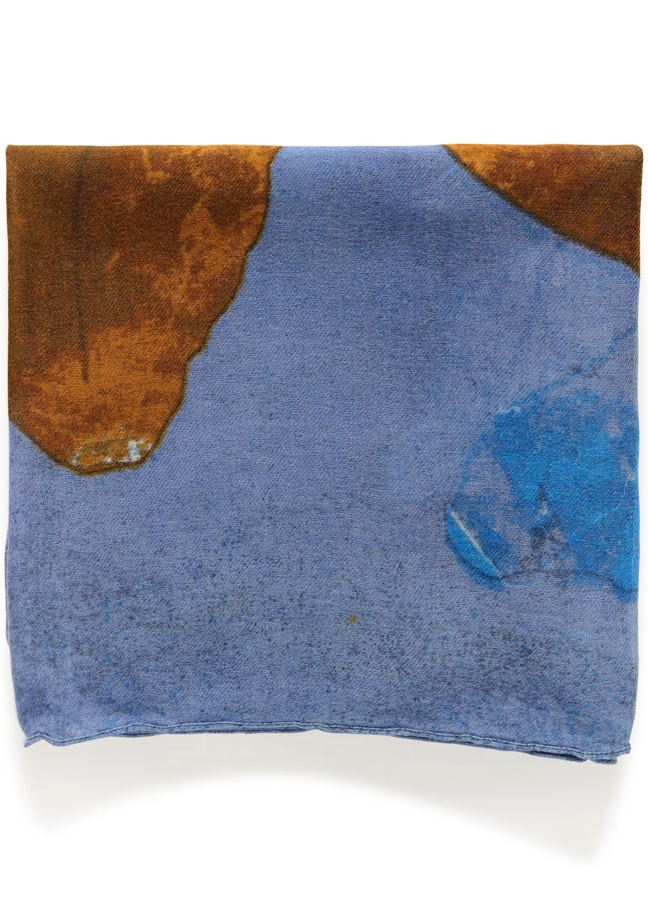 Felisia scarf Blue Leaf