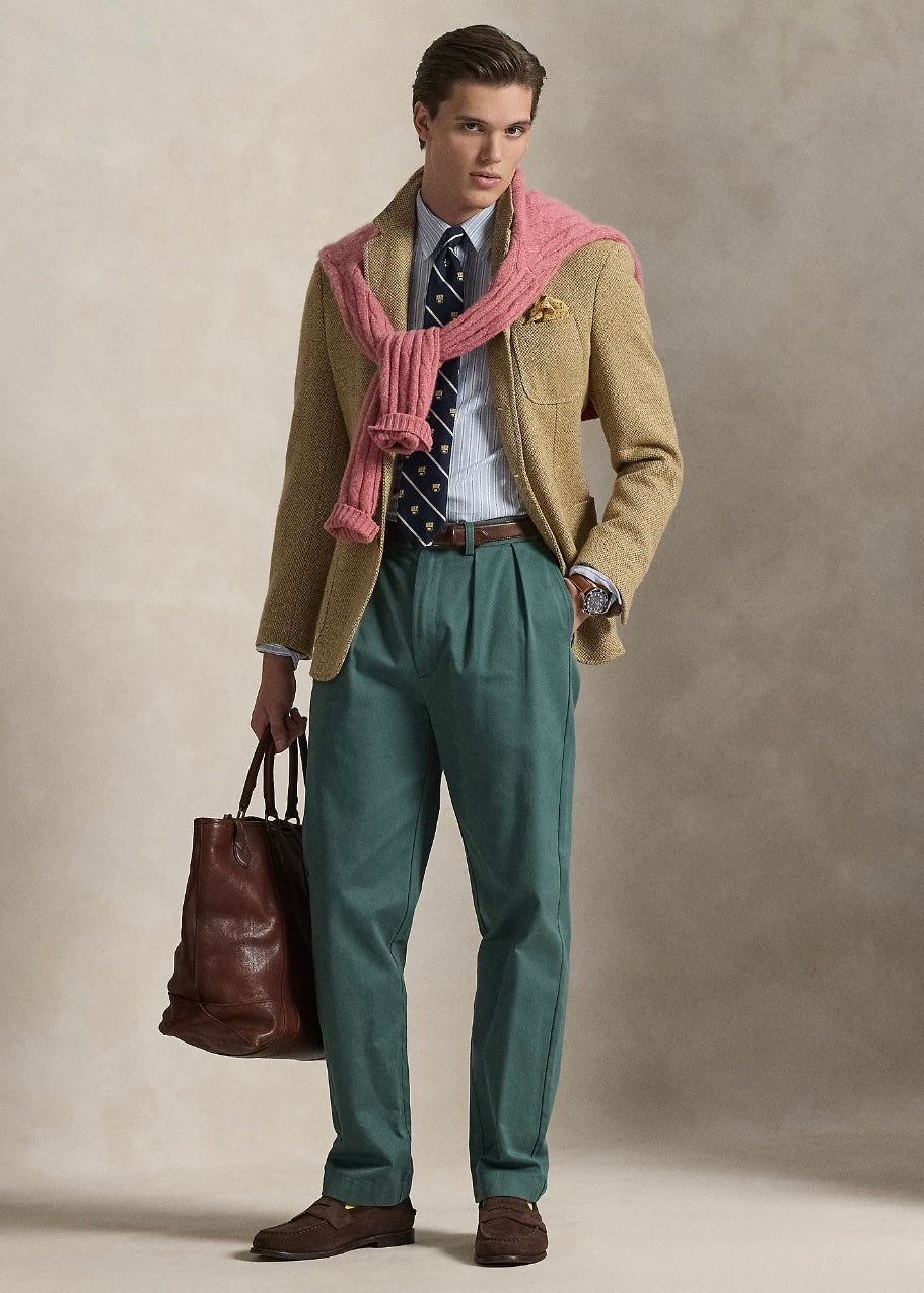 Custom Fit Striped Oxford Shirt Blue/White