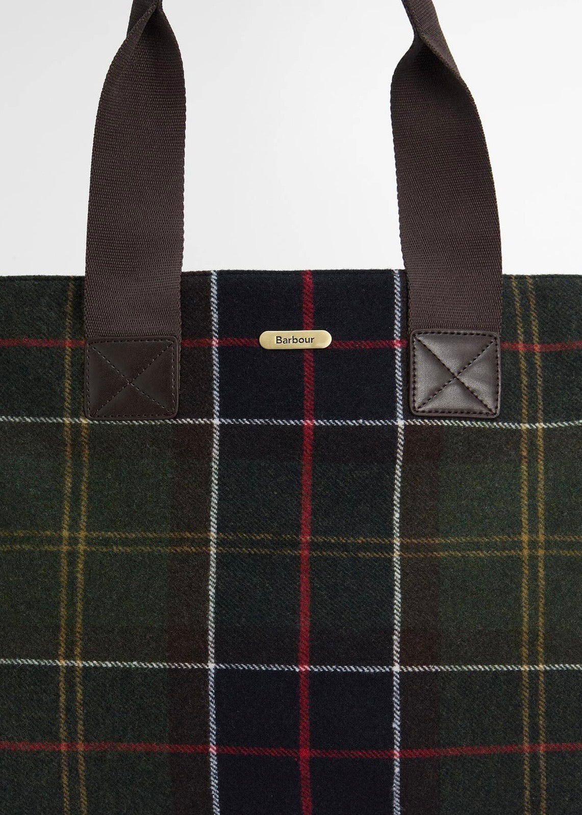Turnberry Tartan Tote Bag Olive
