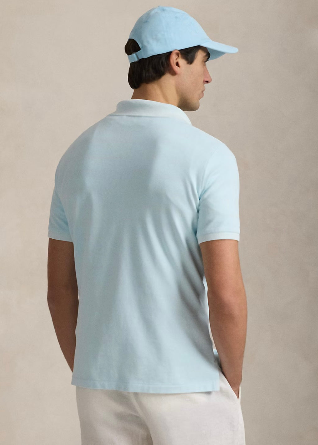 Ralph Lauren pique - Sky