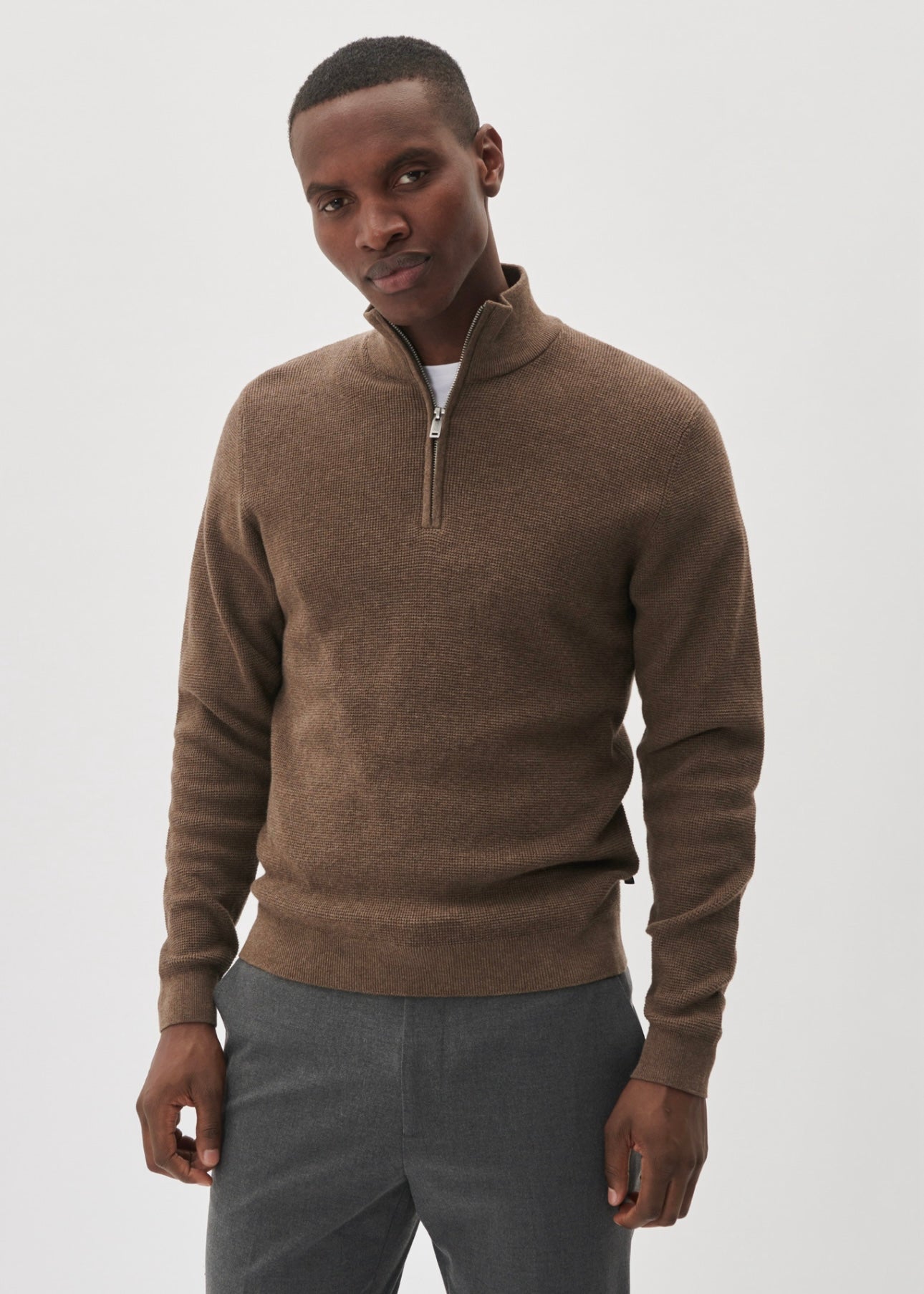 Lagoon zip Morel Melange