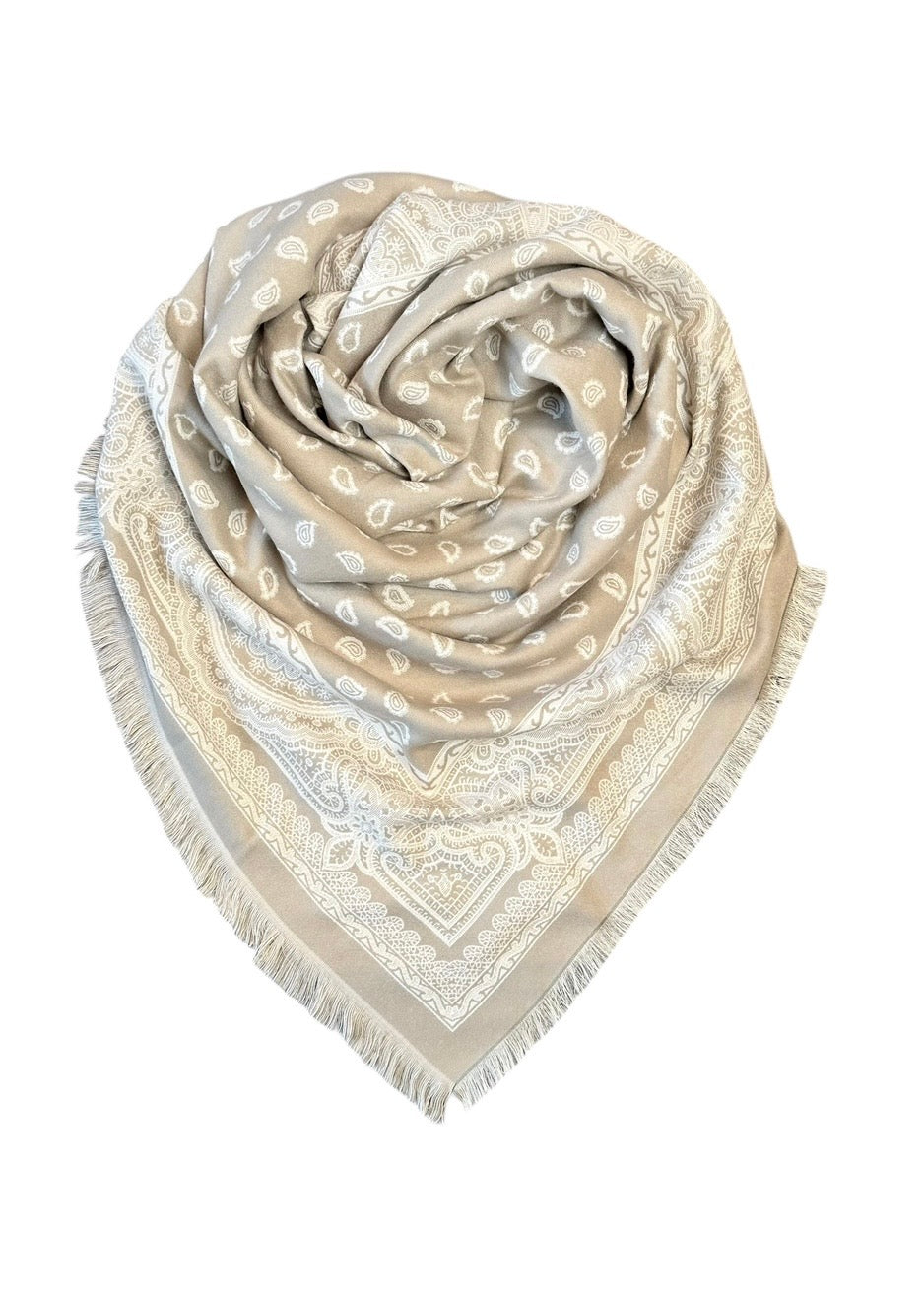 Stephanie Scarf Beige