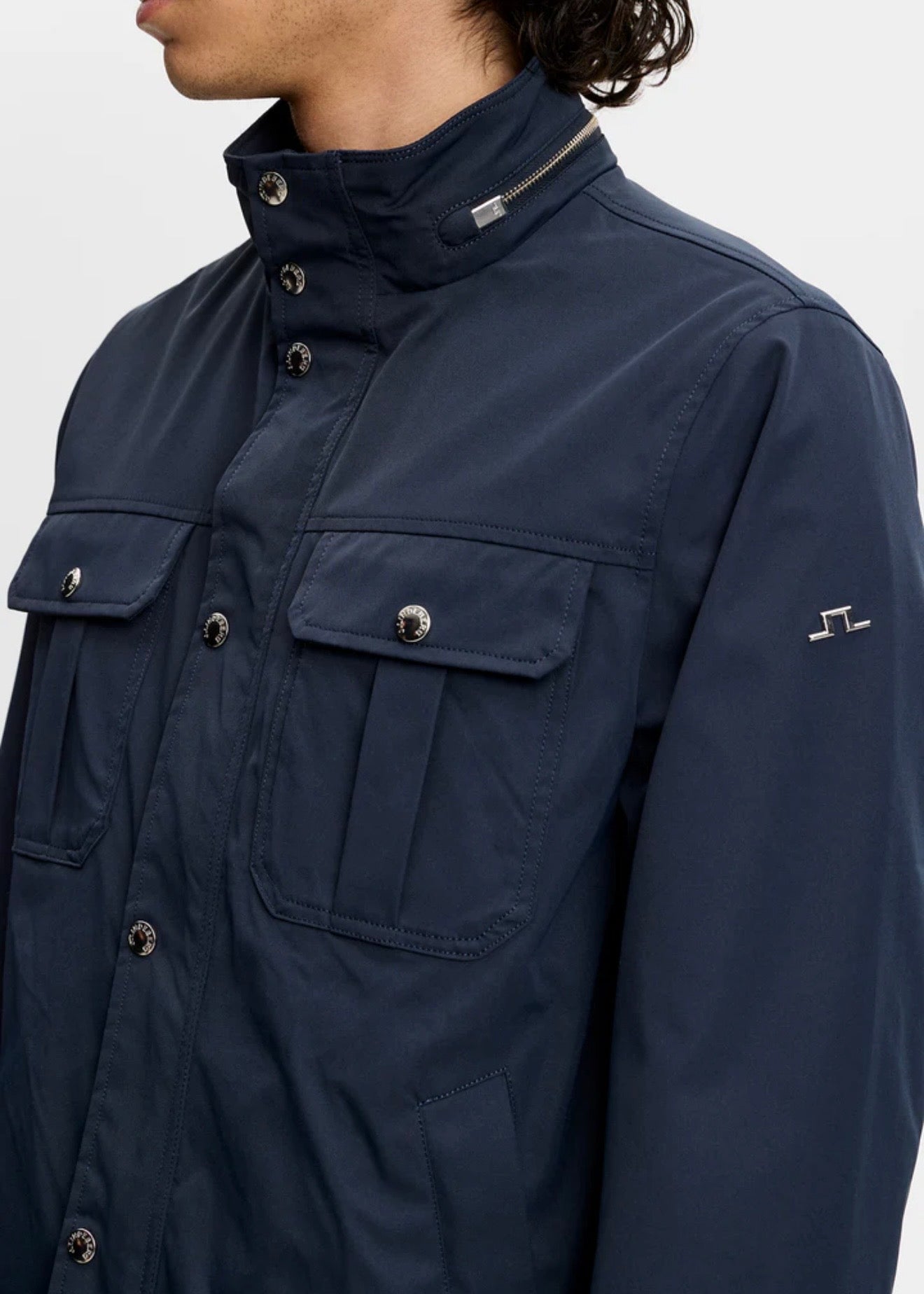 Bailey Recy Poly Jacket Navy