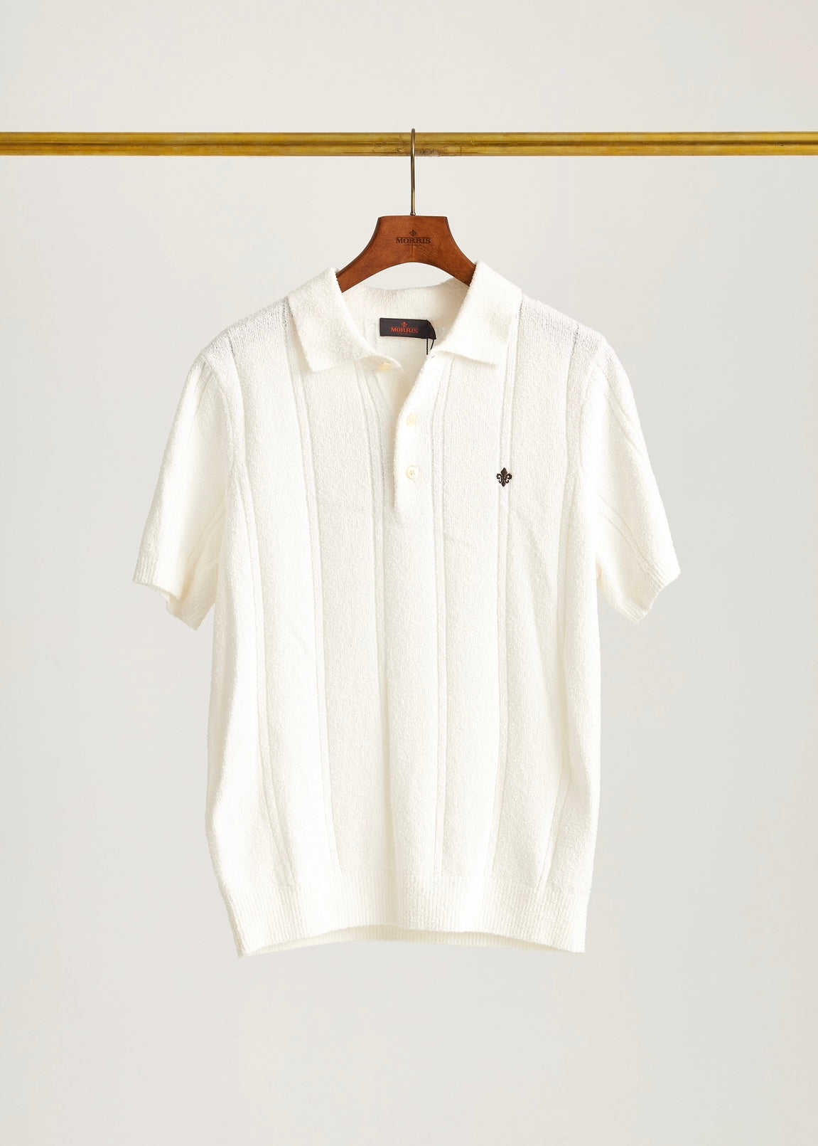 Morris Sandy Polo shirt - Offwhite