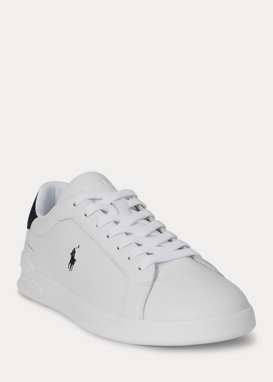 Heritage Court Leather Sneakers White