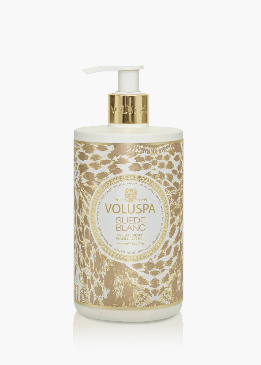 Hand Lotion Suede Blanc