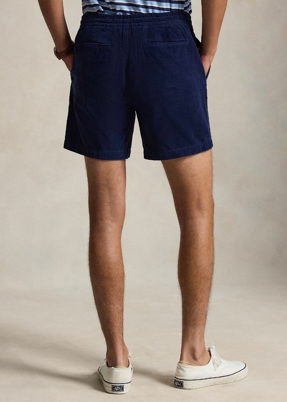 Classic Fit Corduroy Shorts Navy