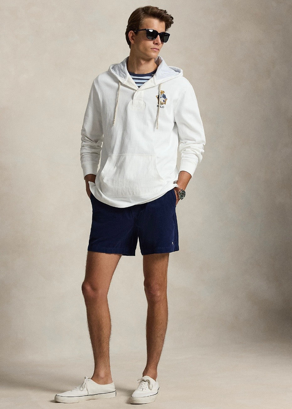 Classic Fit Corduroy Shorts Navy
