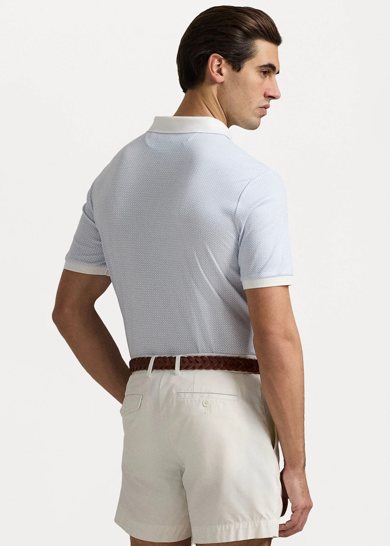 Polo Ralph Lauren Interlock pique - Crescent Toss White