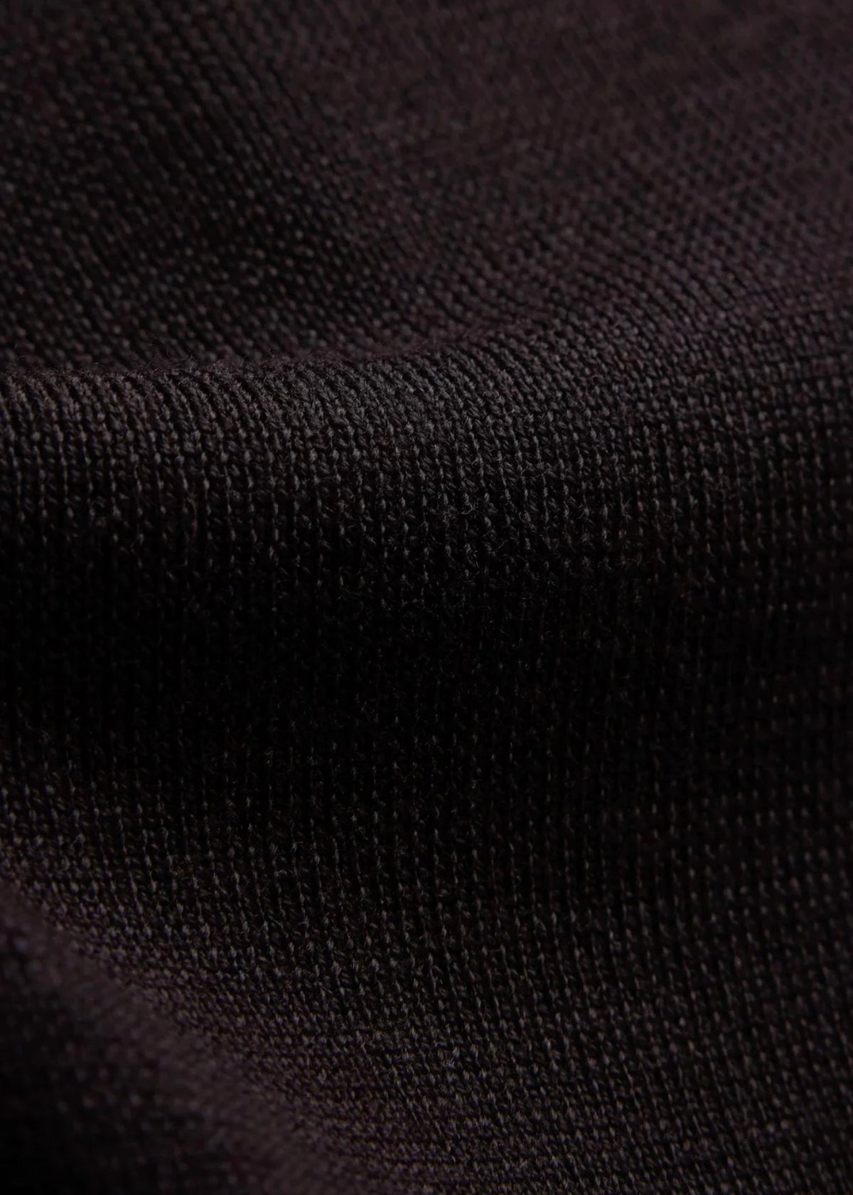 Melly Merino Tee Dark Brown