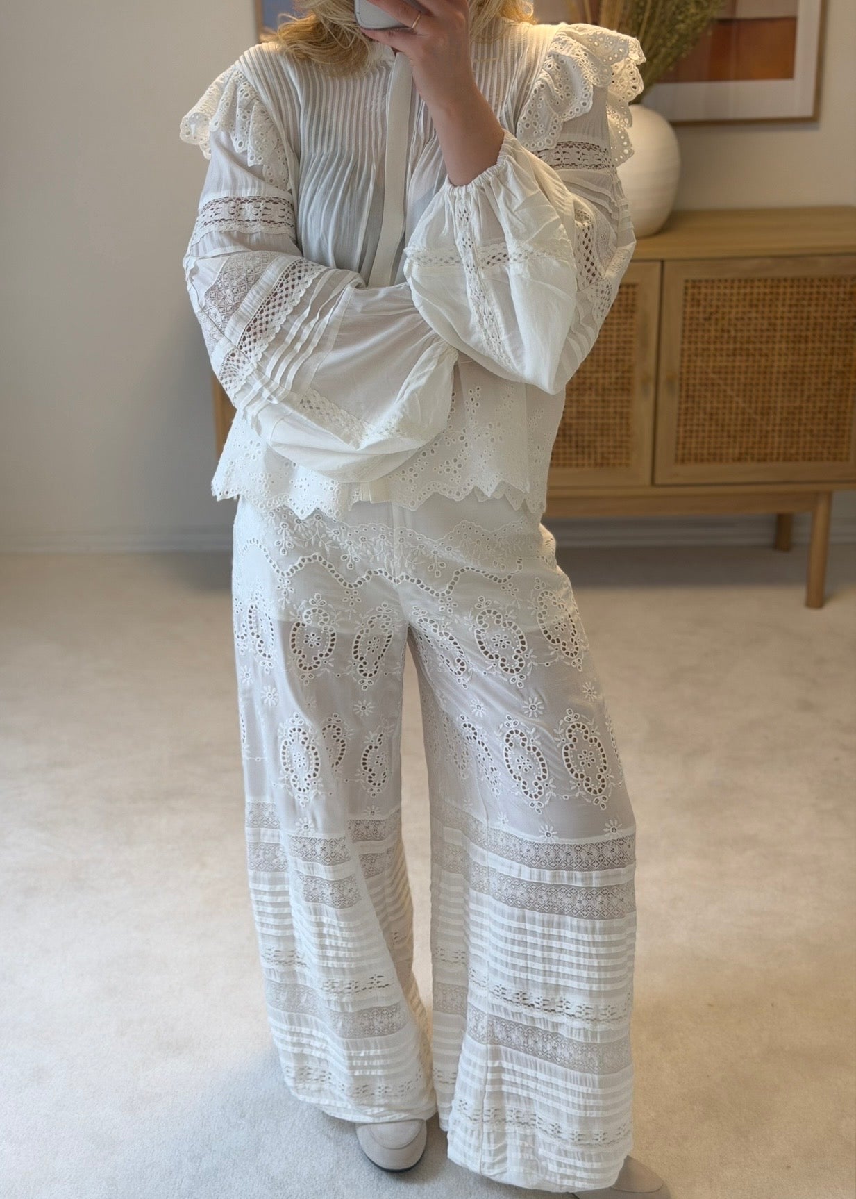 Lita Pants White