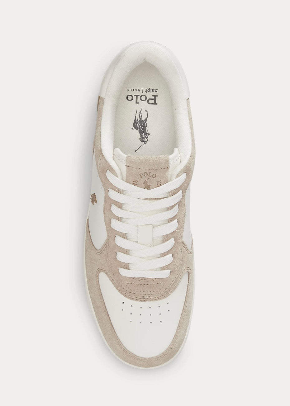 Masters Court Suede Sneaker Milkshake