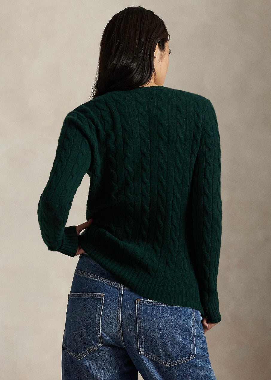 Cable sweater College Green
